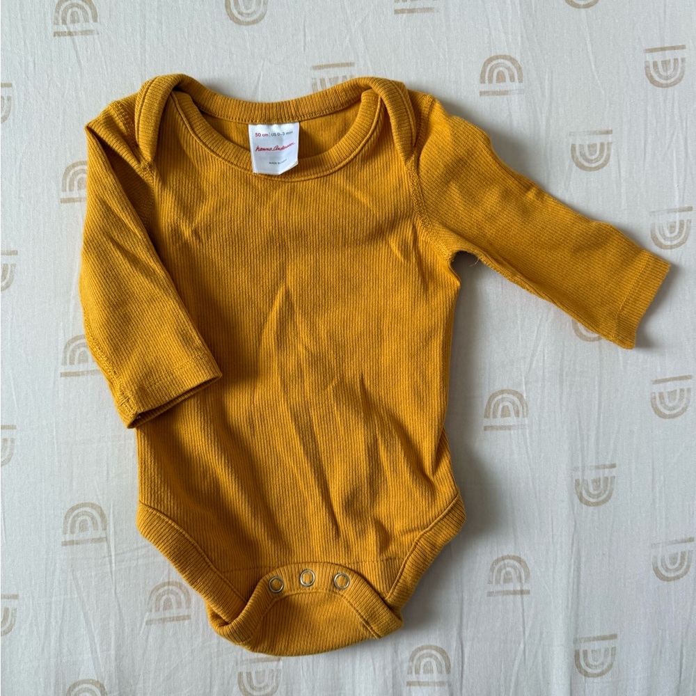 Hanna Andersson long sleeve bodysuit